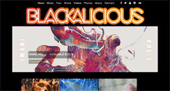 Desktop Screenshot of blackalicious.com